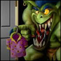 monster in closet